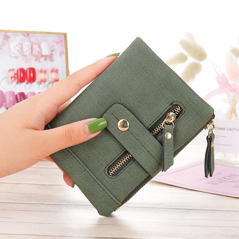 Ví nữ ngắn mini nhiều ngăn khóa bấm giá rẻ BAG U MG7