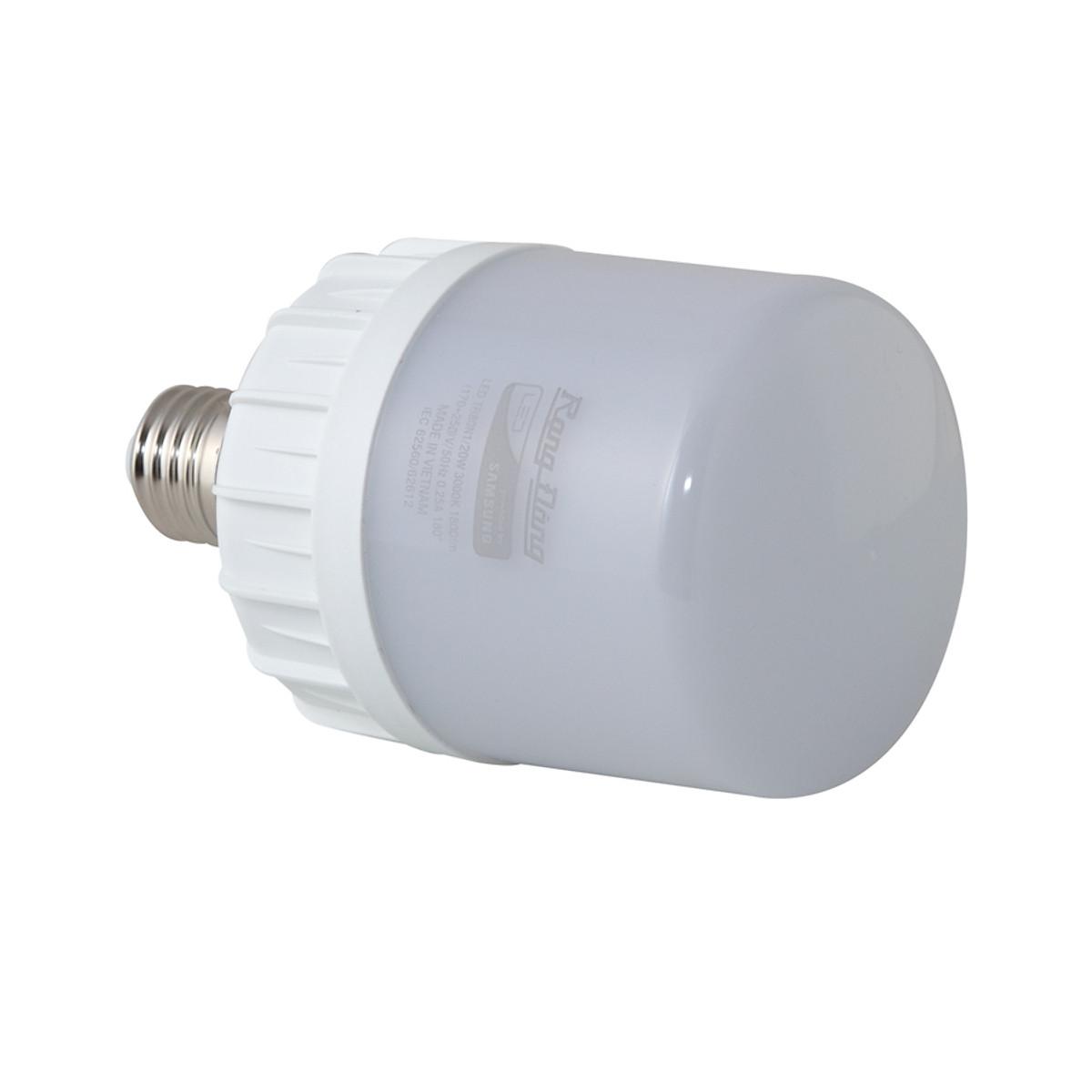 Bóng đèn led bulb trụ 20W Rạng Đông, Model LED TR80N1/20w