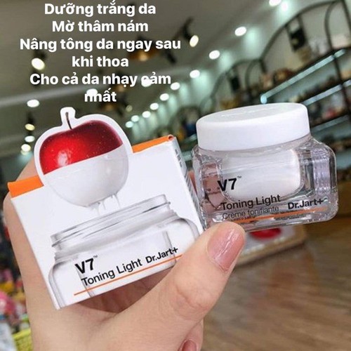 Kem dưỡng trắng da V7 Toning Light Hàn Quốc Mini 15ml( không có tem phụ- không xuất hóa đơn )