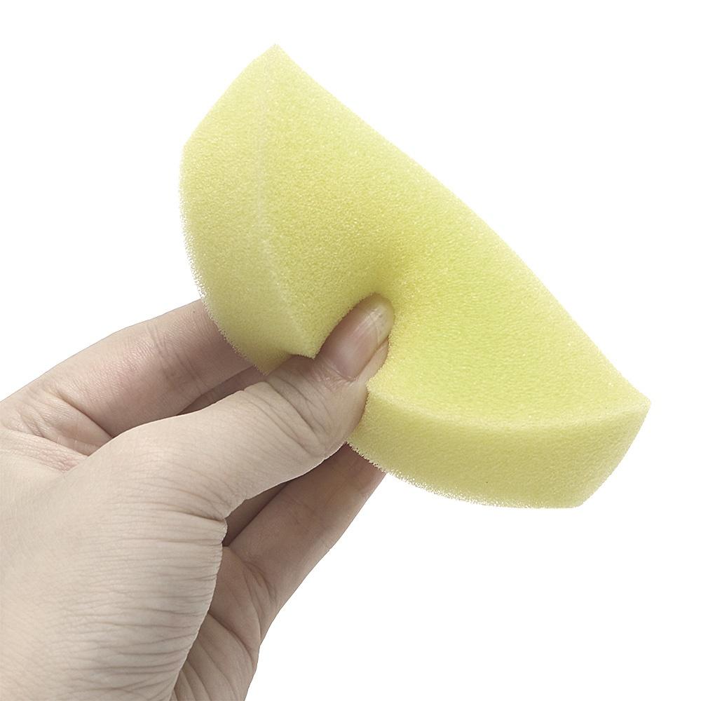 Set 12 Miếng Bọt Biển Hình Tròn Dùng Để Lau Chùi Kính Xe Ô Tô