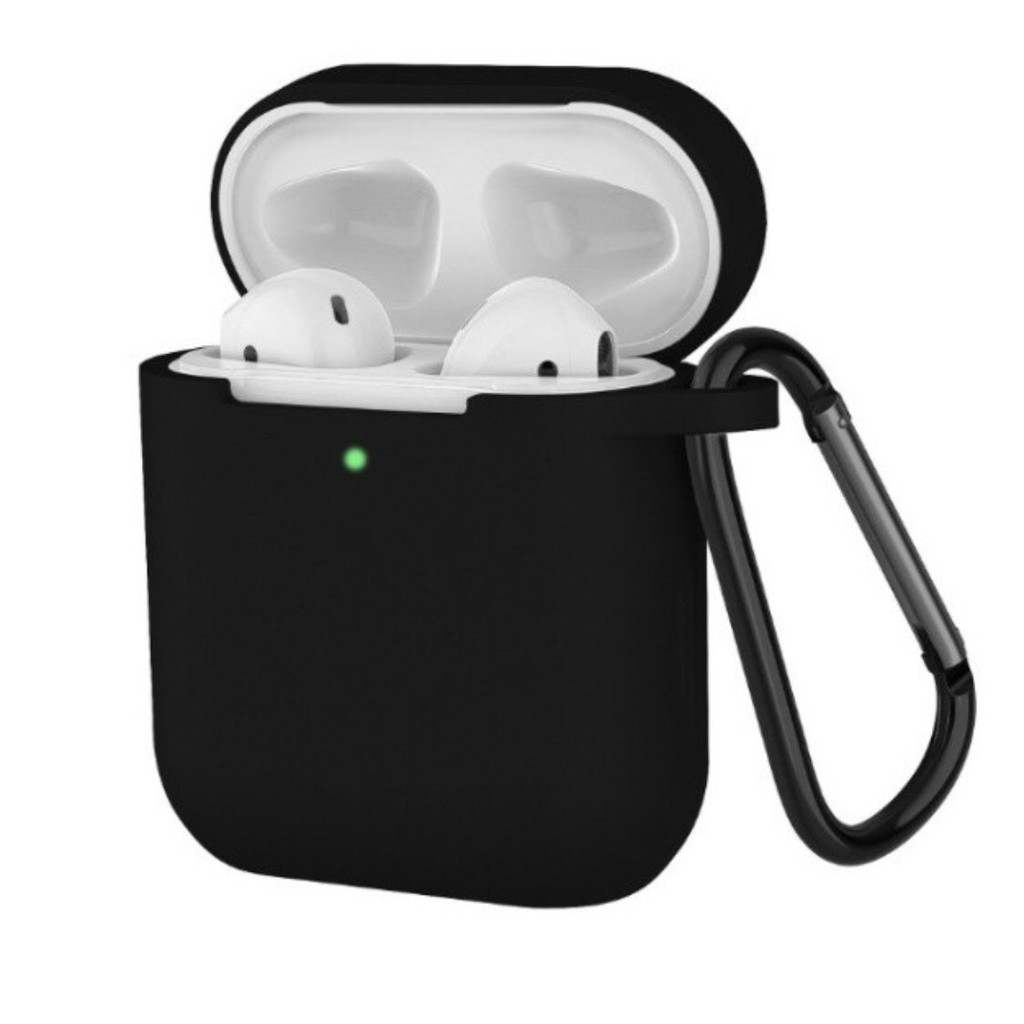 Case Trơn Bảo Vệ Cho Airpo.ds 1,2 - Vỏ Đựng Tai Nghe, Ốp Silicon Dẻo Chống Va Đập, Nhiều Màu