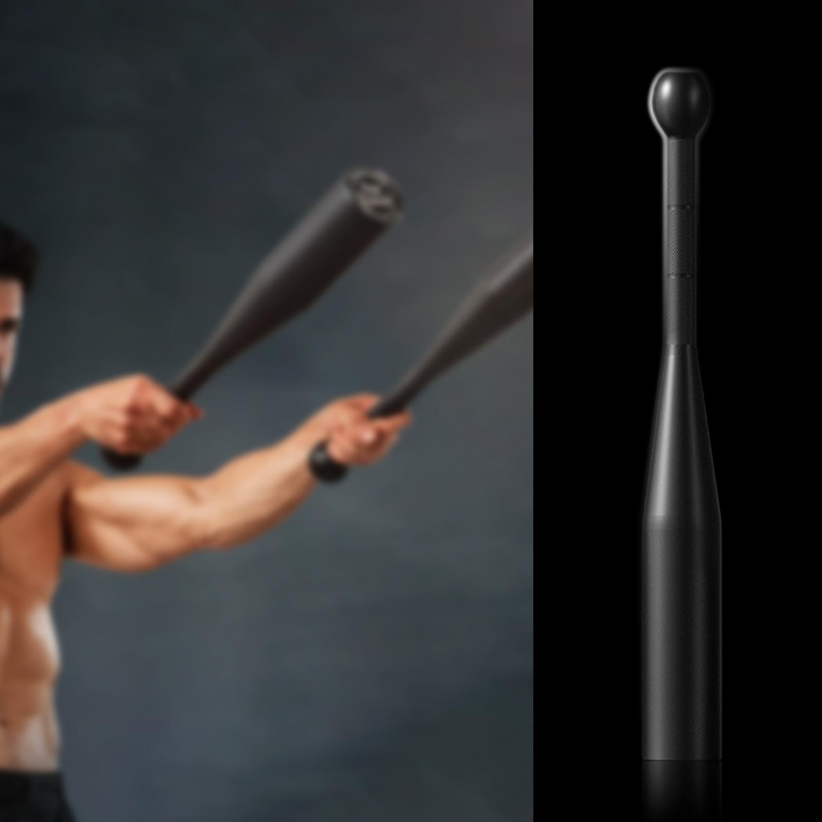 Strength Training Club Exercise Club Bells 2kg Weighted Club Bar Exercise Club Full Body Workout Functional Grip Indian Clubs