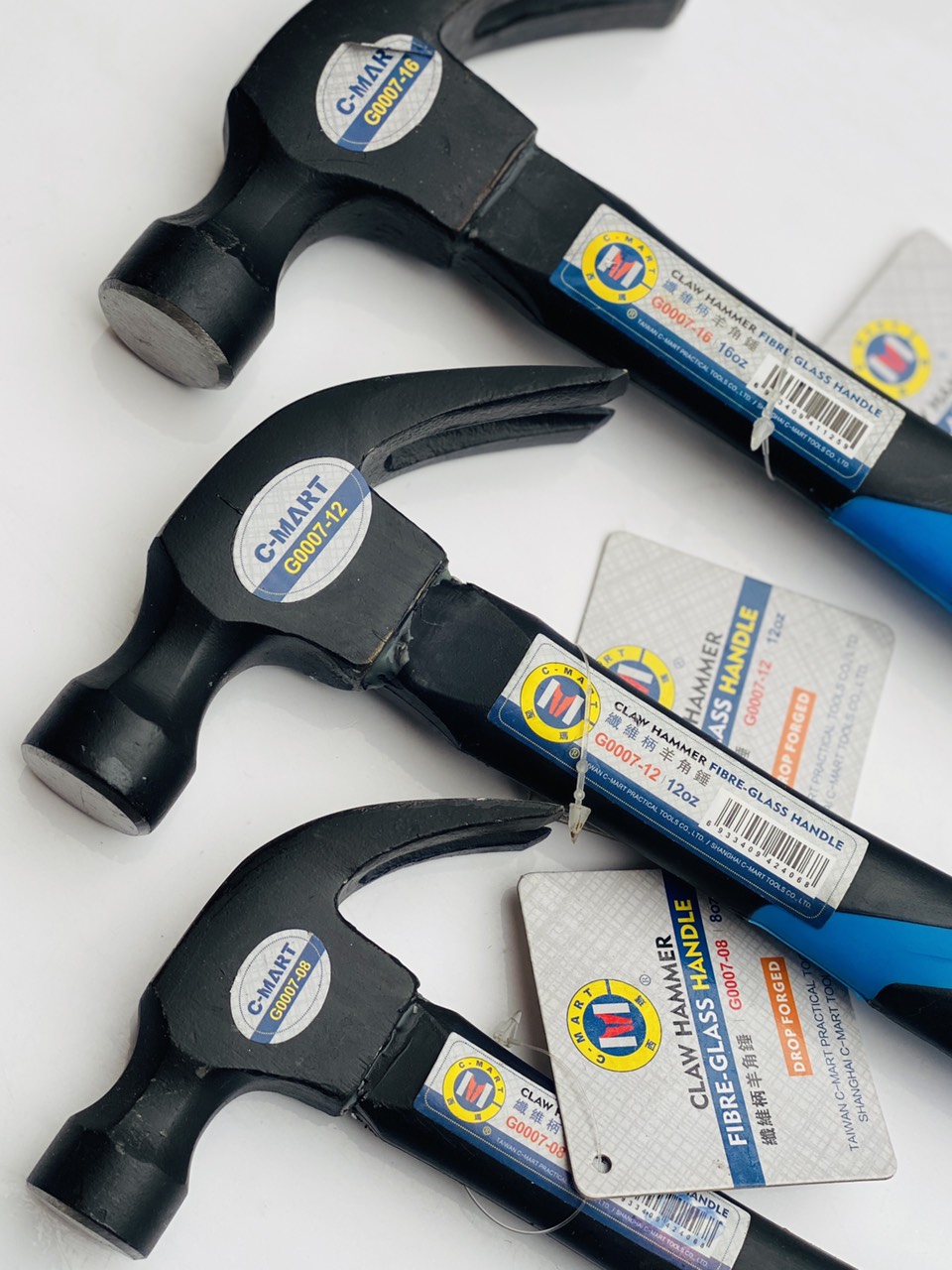 450g Búa nhổ đinh cán thép 16oz G0007-16 C-MART