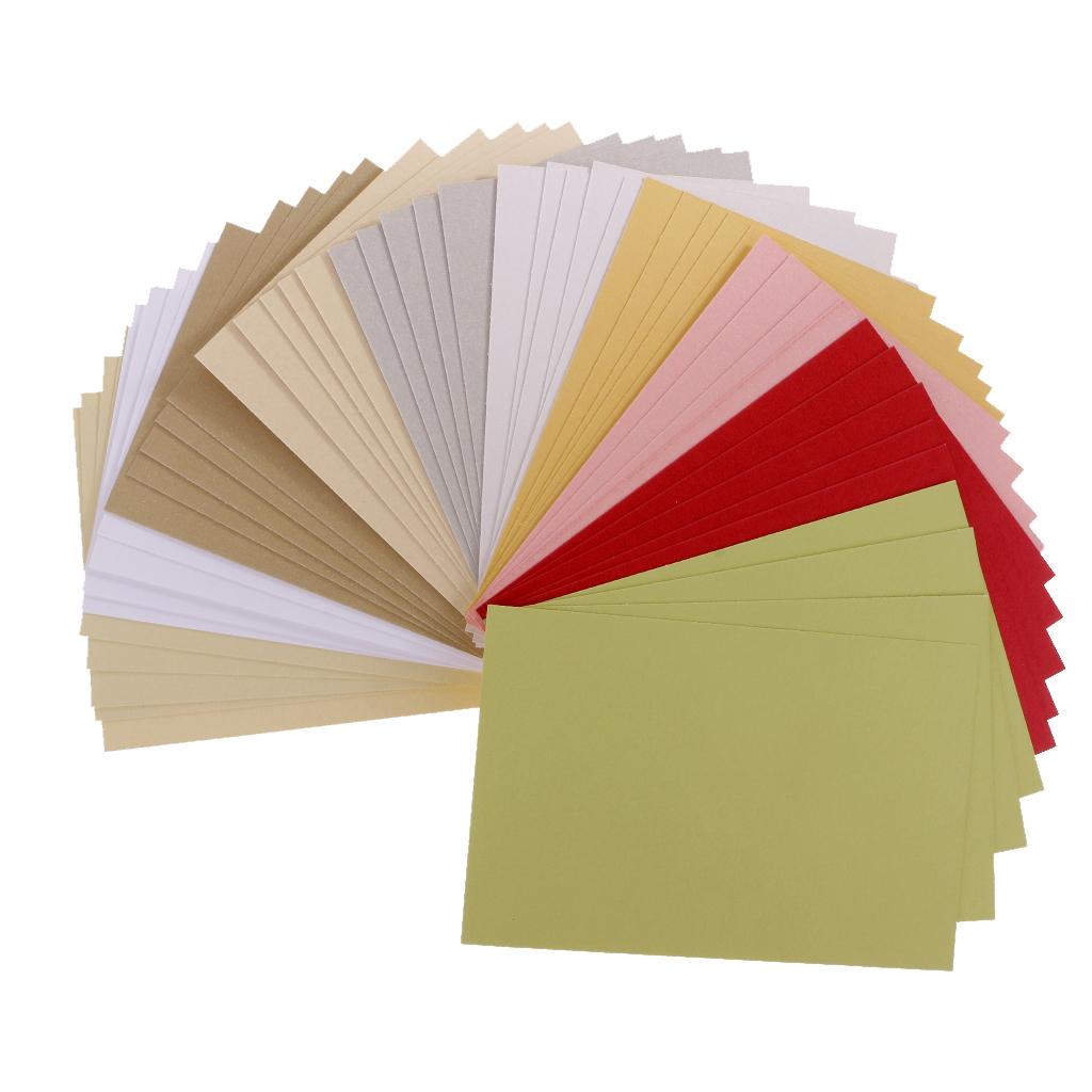 50 Tờ Ngọc Trai Cardstock Giấy Thủ Công Đặc Sản Giấy Các Loại Màu Sắc