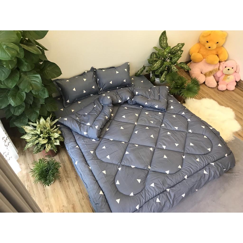 Mền Bông Hơi Siêu Nhẹ Mùa Đông Trần Phao Poly Cotton Có Ruột Dày Hàng Loại 1 Được Chọn Mẫu