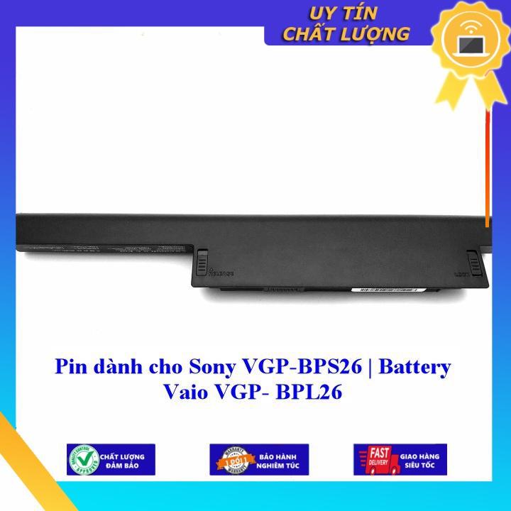 Pin dùng cho Sony VGP-BPS26 | Battery Vaio VGP- BPL26 - Hàng Nhập Khẩu  MIBAT982