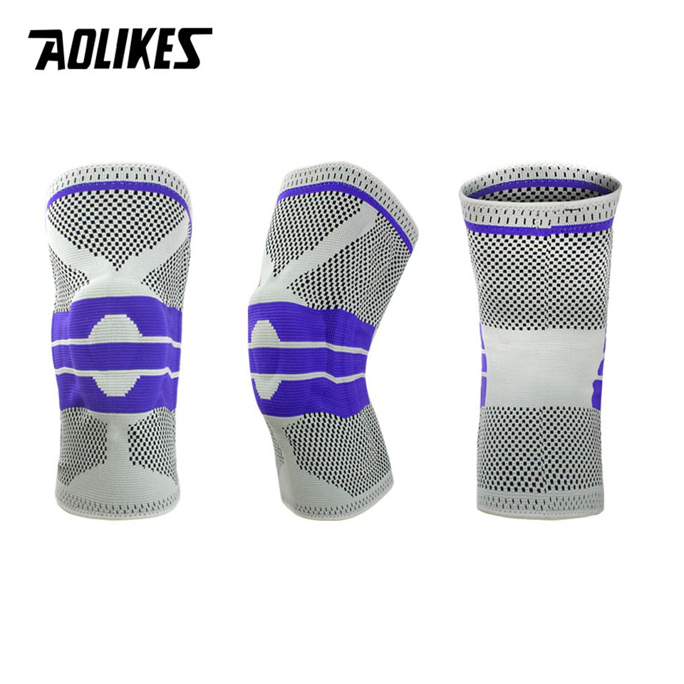 Đai Bảo Vệ Đầu Gối Hỗ Trợ Phục Hồi Dây Chằng Xương Khớp Sport Knee Protector AOLIKES YE-7721 - Hàng Chính Hãng