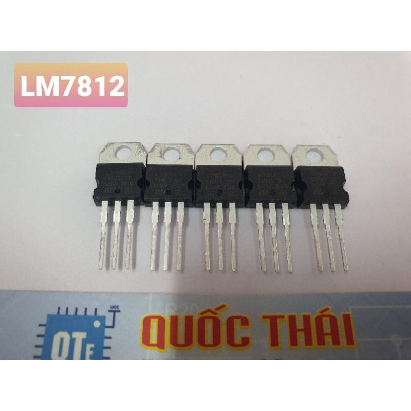 Combo 5 ic nguồn LM7812