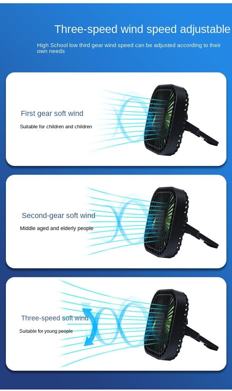 Quạt Mini Để Bàn Cho Xe Hơi