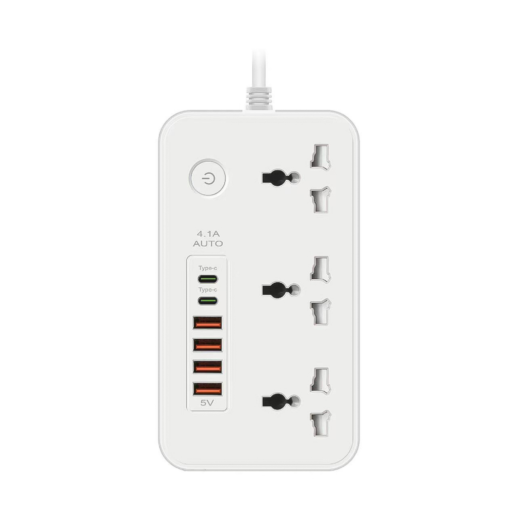 Ổ điện đa năng Vinetteam Power Socket Z65 an toàn chống cháy nổ - Ổ cắm điện thông minh hỗ trợ sạc nhanh - hàng chính hãng