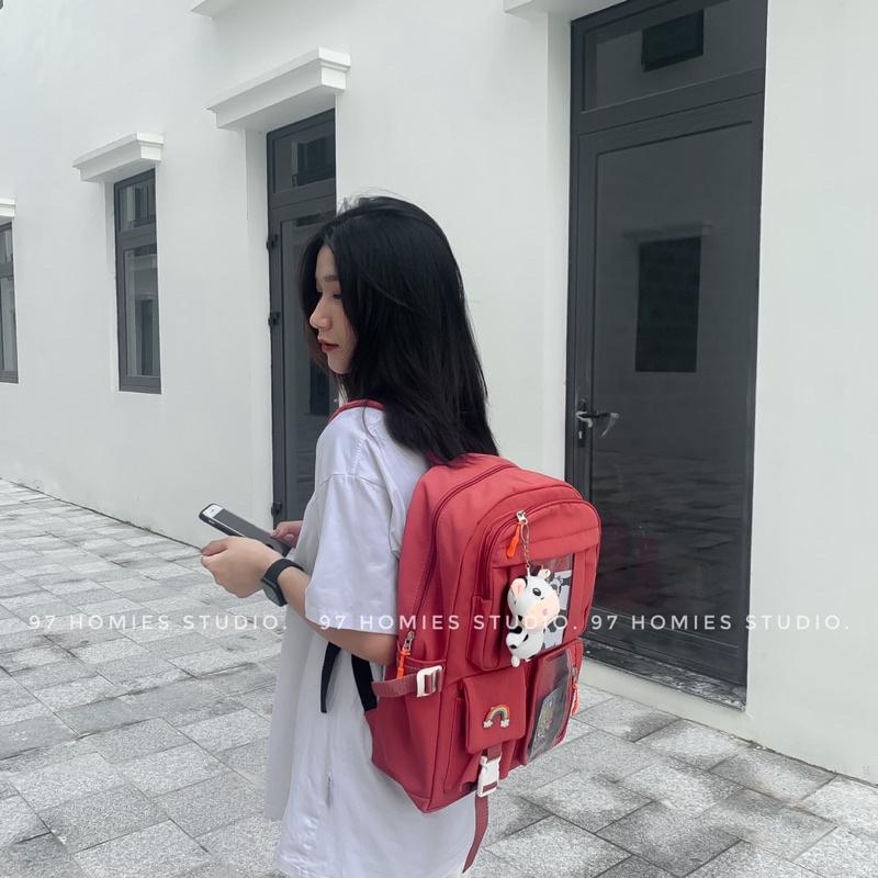 Balo Ulzzang sinh viên - Balô nhiều màu xinh xắn