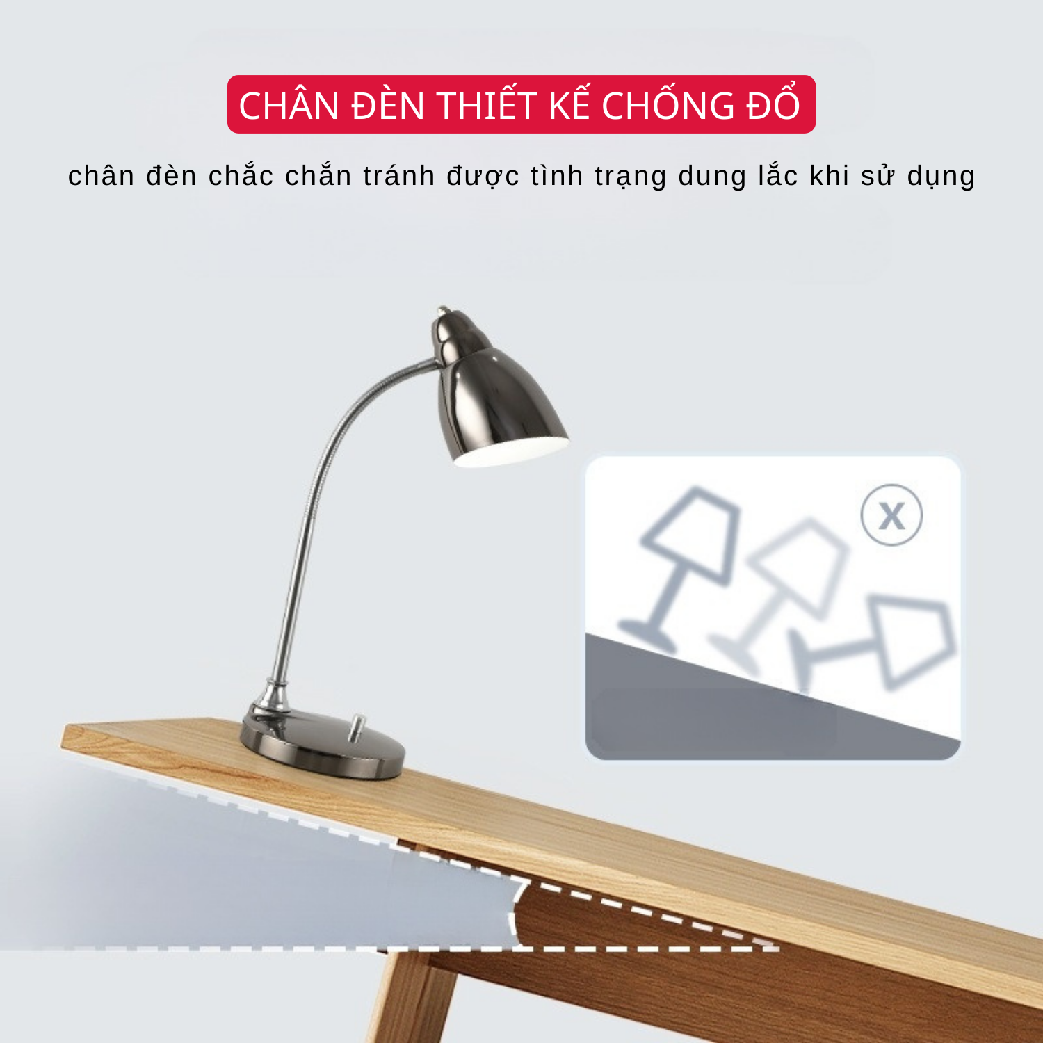 Đèn Học Đèn Bàn Làm Việc Đọc Sách Để Bàn Chống Cận Thị Bảo Vệ Mắt - Hàng Chính Hãng Tamayoko