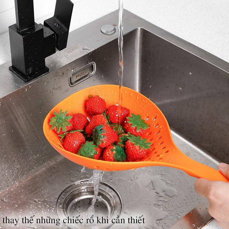 Vá Vớt Mì Bún Nuôi Rau Luộc Chịu Nhiệt Loại To Tiện Lợi Vá Vớt Đồ Ăn Thực Phẩm