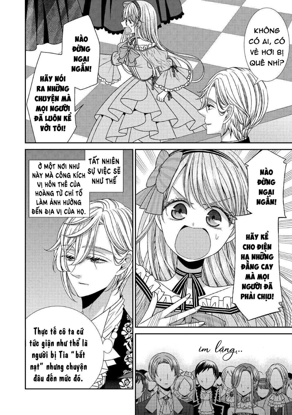 nhật ký theo dõi vị hôn thê tự nhận mình là nữ phụ phản diện 1 chapter 19 6