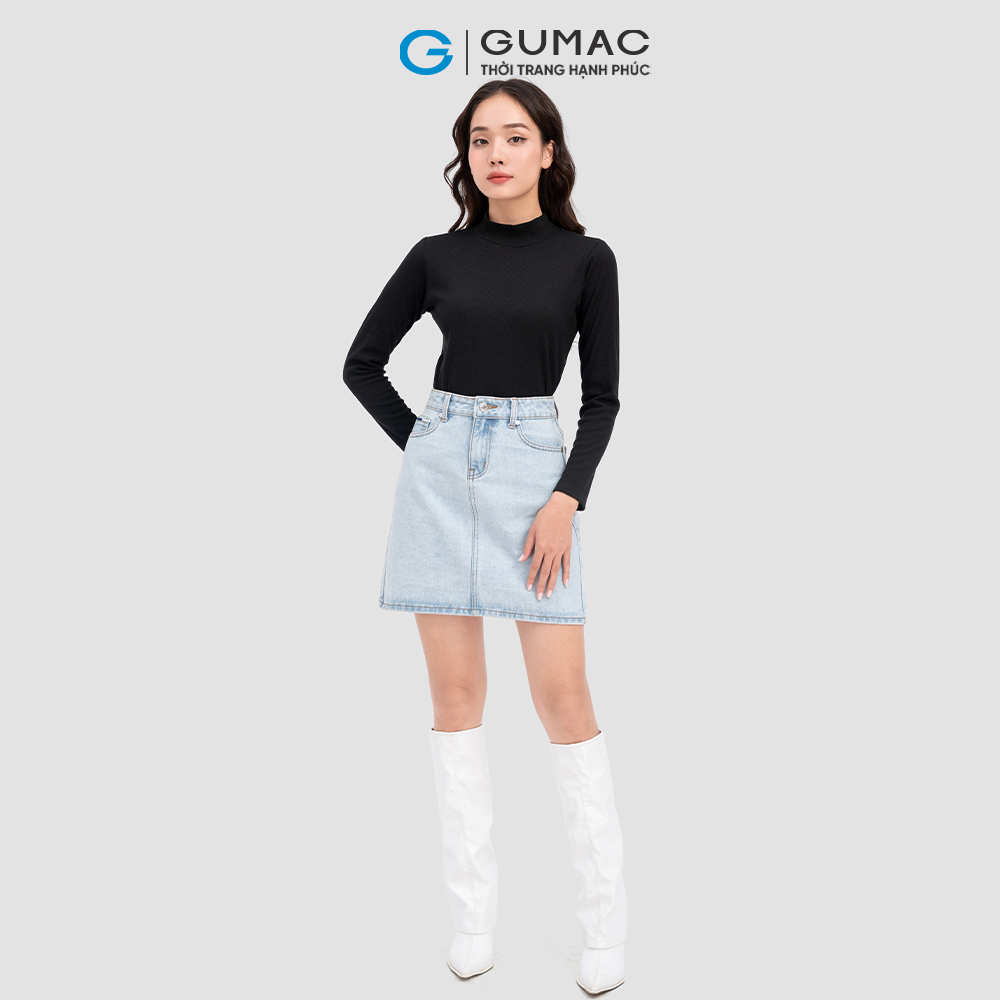 Áo cổ lọ tay dài GUMAC ATC11054