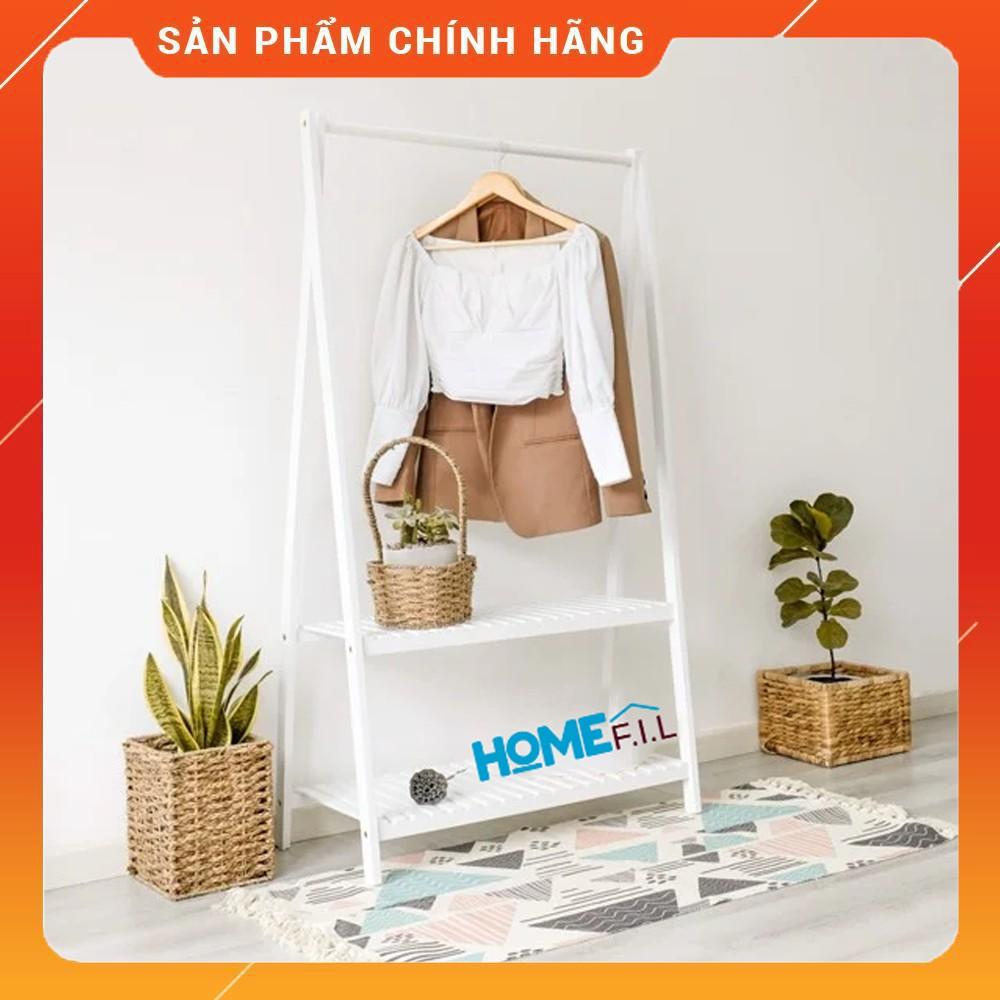 Giá Treo Quần Áo Chữ A Bằng Gỗ Thông Hanger 2F Size M Natural - Nội Thất Kiểu Hàn