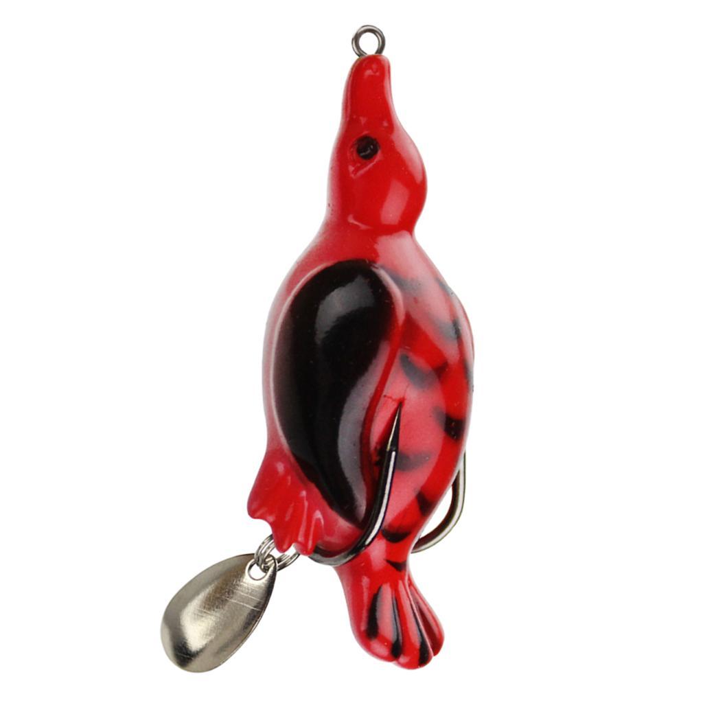 Duck Fishing Lure Topwater Hollow Body Duck Lure Soft Bait Artificial Lure
