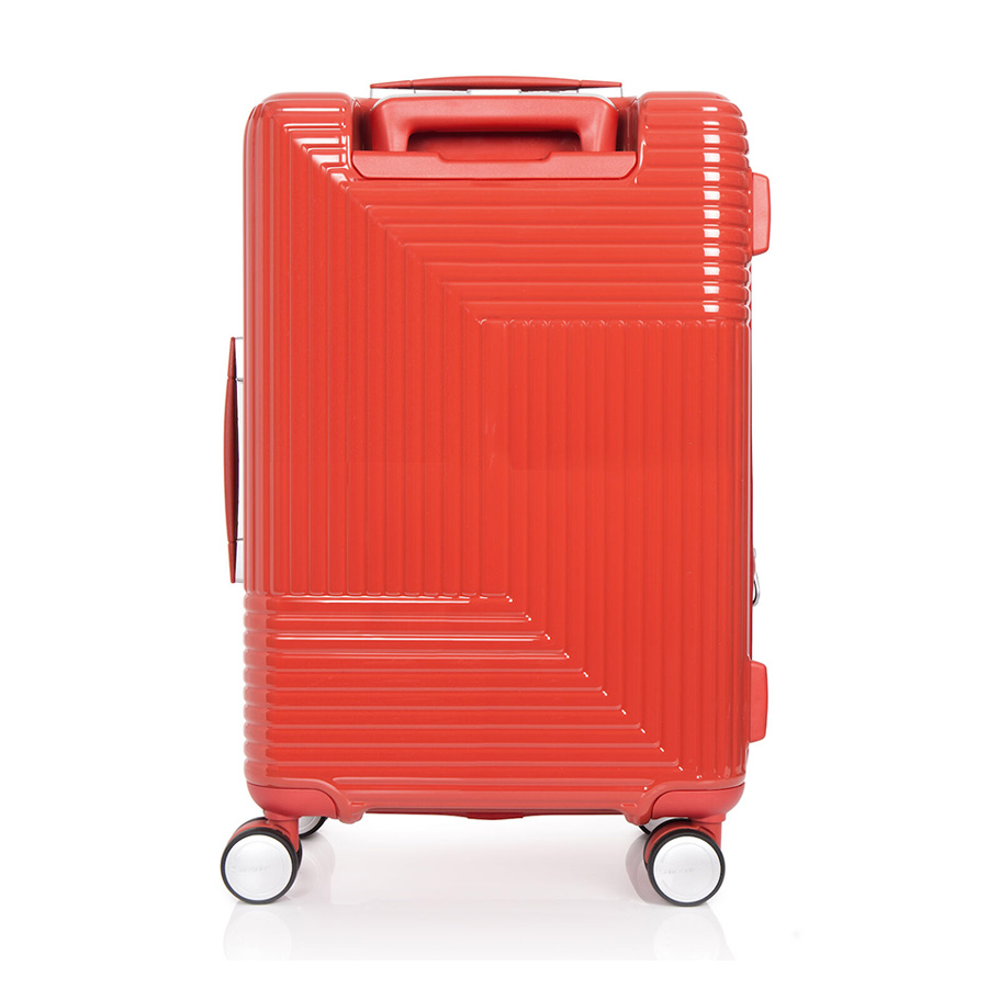 Vali kéo Samsonite TSA APINEX SPINNER:Hệ thống 4 bánh xe đôi xoay 360° với nút chặn Khóa kéo chống trộm Safeplux