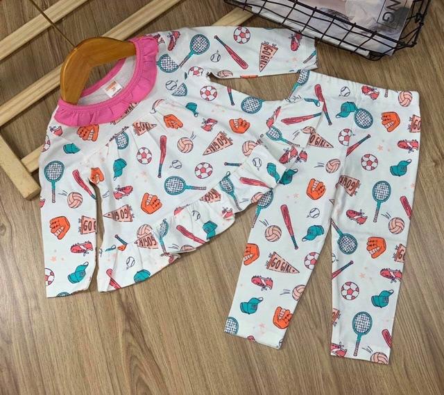 BỘ DÀI BÈO THUN BOZIP SIZE 8-23 KÝ ĐỒ BỘ TRẺ EM