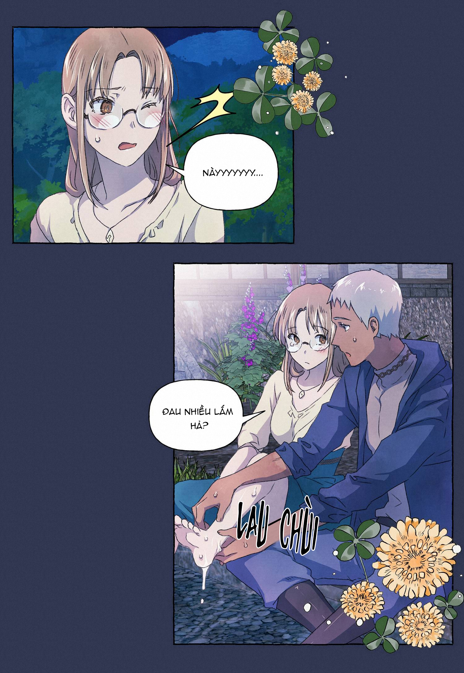 mối tình đầu của chàng sói khờ chapter 34.2 2