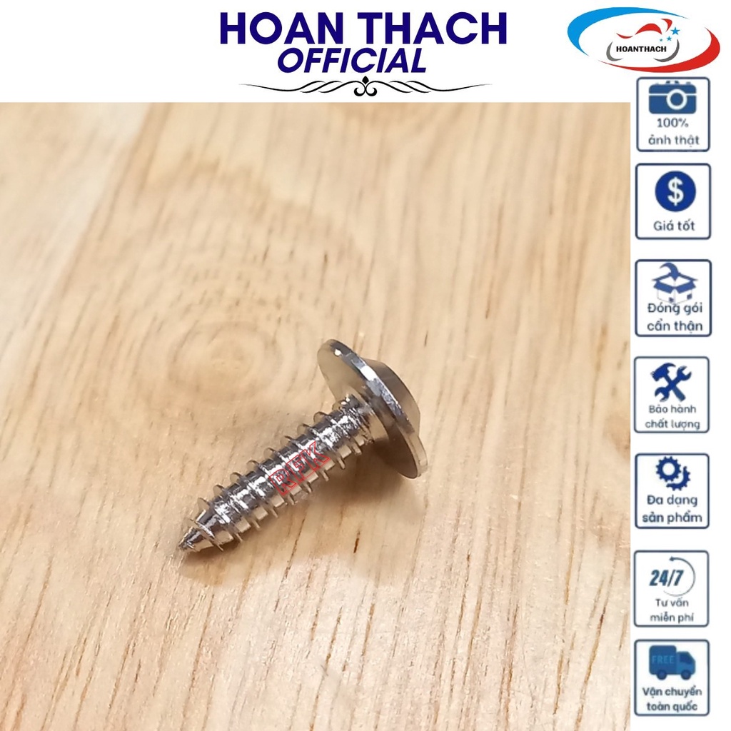 Ốc 5L18 Xoắn Trắng Dùng cho nhiều dòng xe máy SP016469