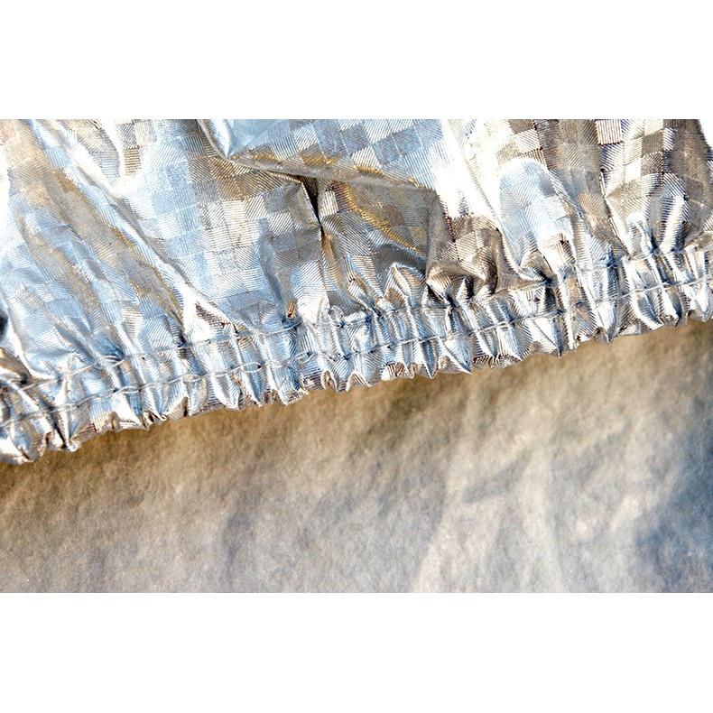 bạt phủ ô tô #Hyundai Santafe - Cao Cấp tráng bạc 3 lớp cách nhiệt,chống nắng, chống nước(hàng cao cấp)