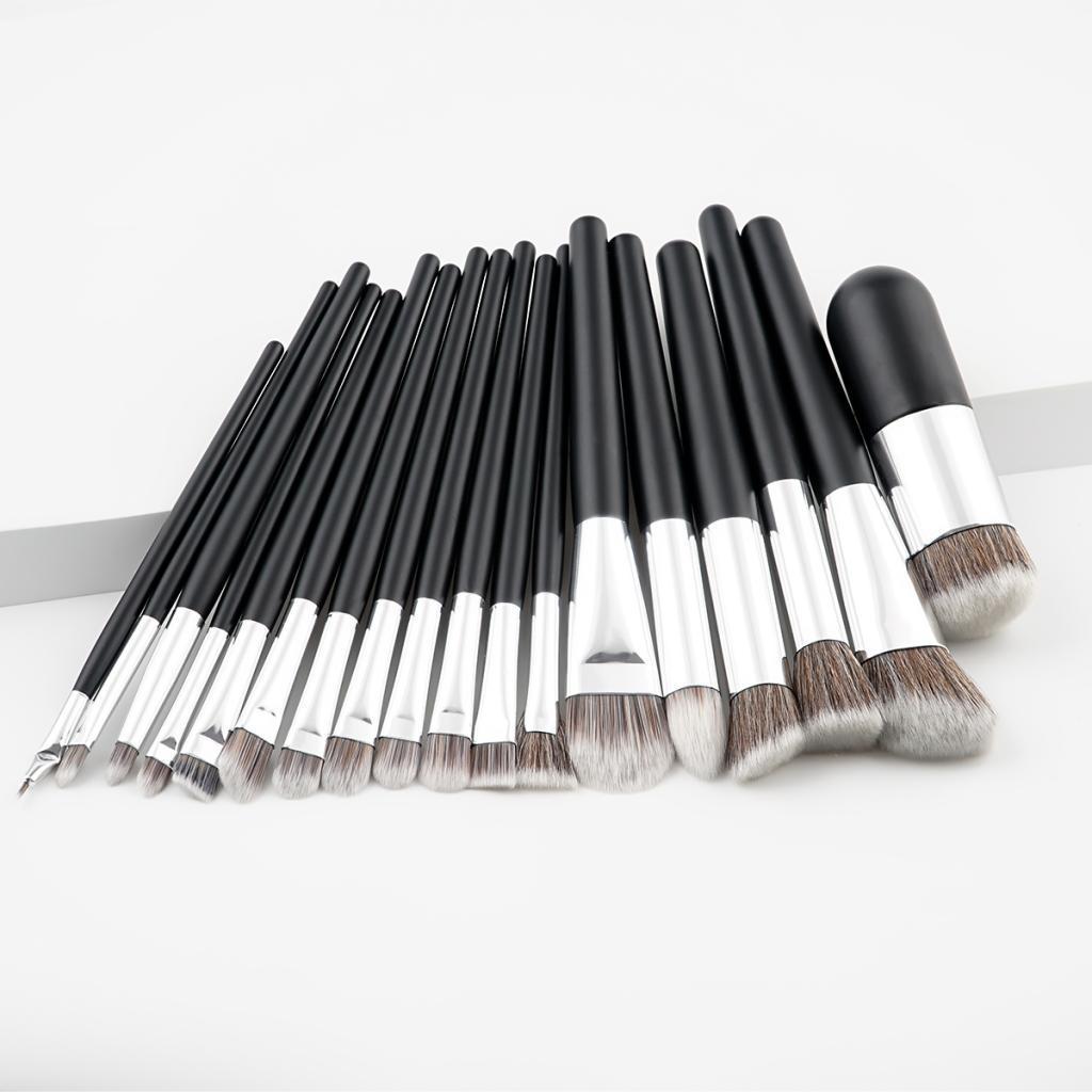 Set 18 Facial Powder Eyeshadow Lip Pro Makeup Blush Contour Cosmetic Brushes