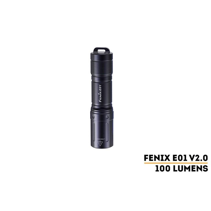 FENIX - Đèn pin Fenix - E01 V2.0 (đen) -100 lumens