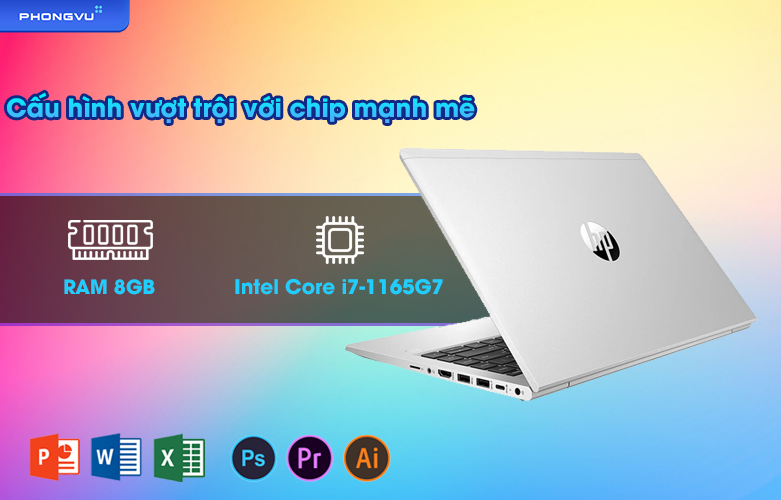 Laptop HP ProBook 440 G8 614F9PA (i7-1165G7/8GB/512GB SSD/Win11) -  Hàng Chính Hãng