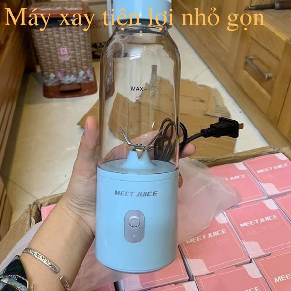 Máy Xay Mini Cầm Tay Meet Juice Xay cực nhanh an toàn, dễ sử dụng hiệu quả