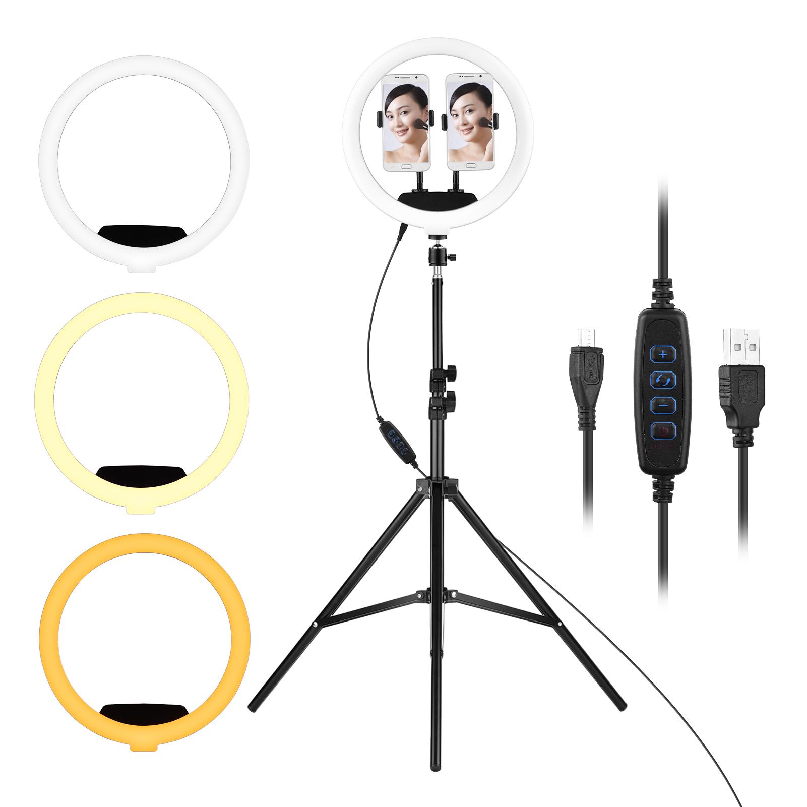 Đèn LED vòng 12 in có thể điều chỉnh độ sáng,điều khiển từ xa