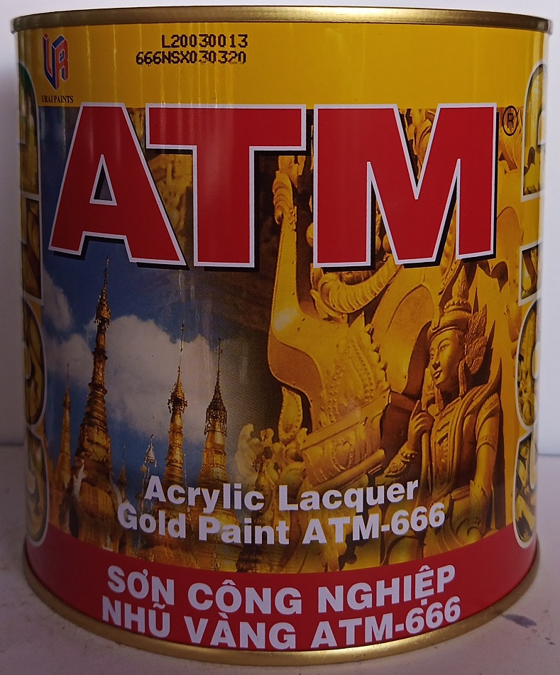 Sơn Công Nghiêp Nhũ Vàng ATM-666