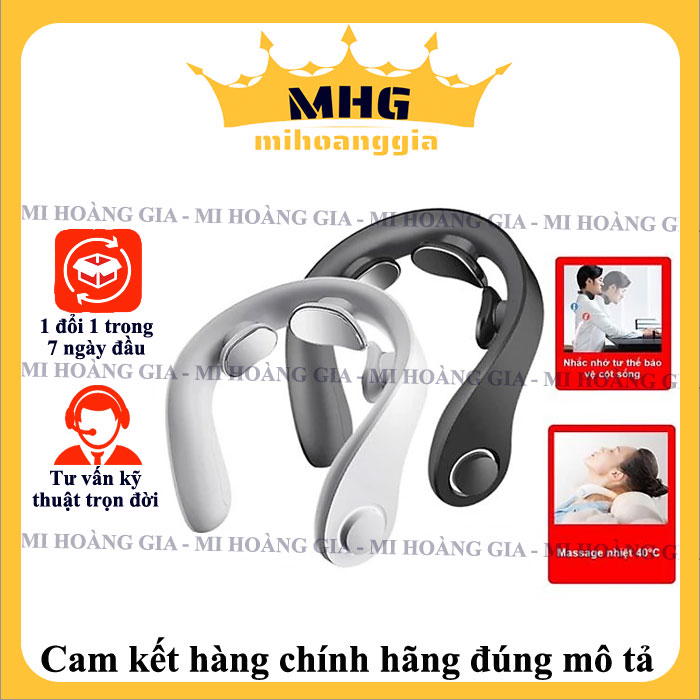 Máy massage cổ thông minh Xiaomi Jeeback Neck Massager G5 - Hàng Nhập Khẩu