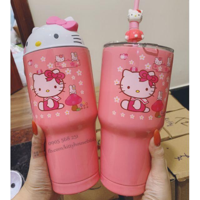 LY GIỮ NHIỆT HELLO KITTY KITTY HOUSE