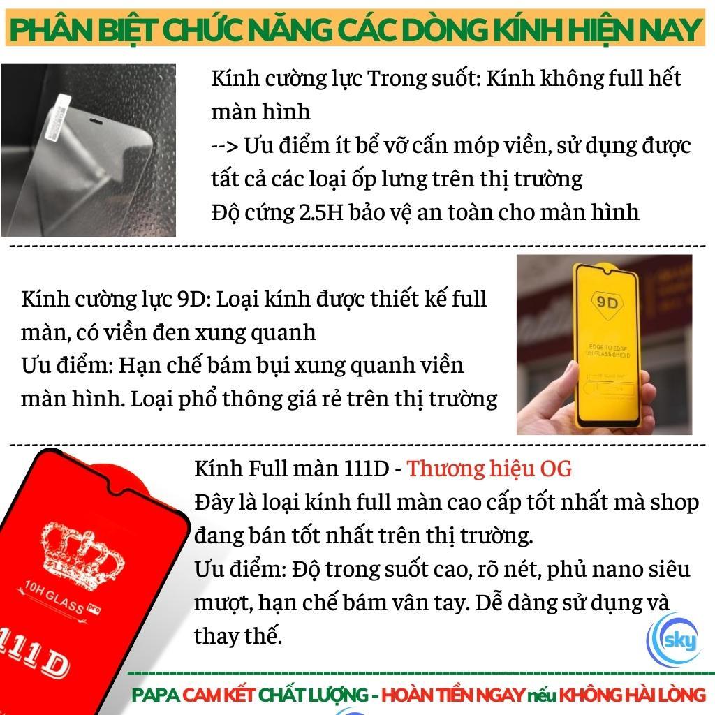 Kính cường Lực Full Màn dành cho Vsmart Joy 4 Joy 3 Active 3 Joy 2 Live Live 4 Star 3 Star 4 Star 5