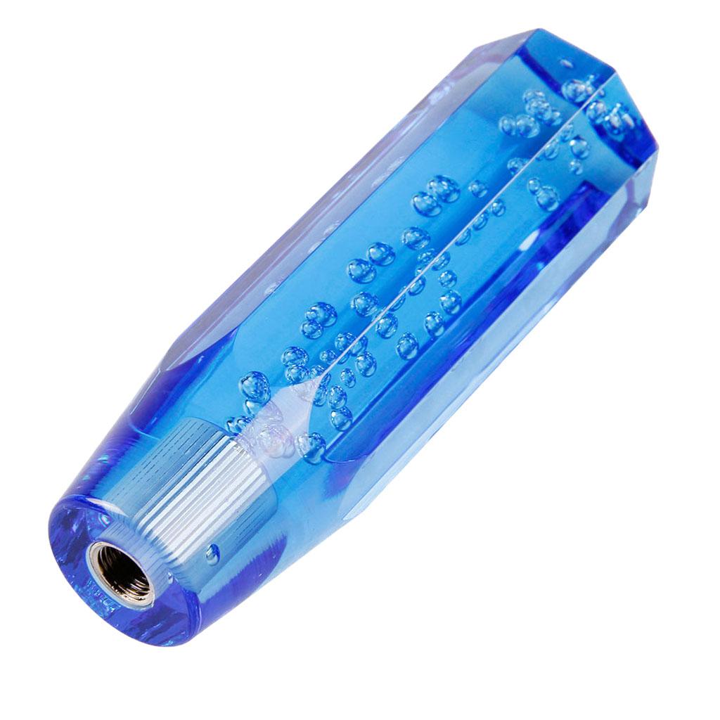 Octagon Air Bubble Gear Shift Knob Transparent Shift Knob Manual Fitment