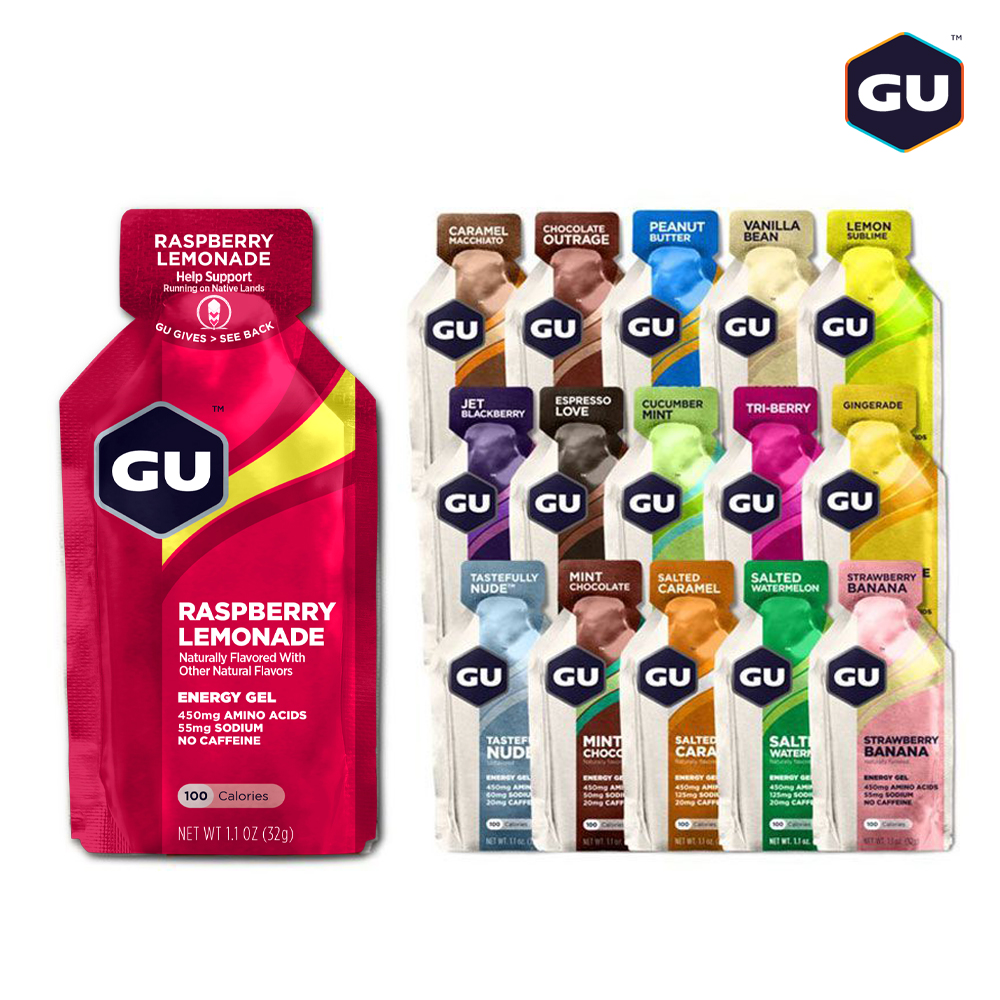 Gu Energy Gel Gói Gel Bổ Sung Năng Lượng Thể Thao Đạp Xe, Leo Núi, Trekking - Mint Chocolate
