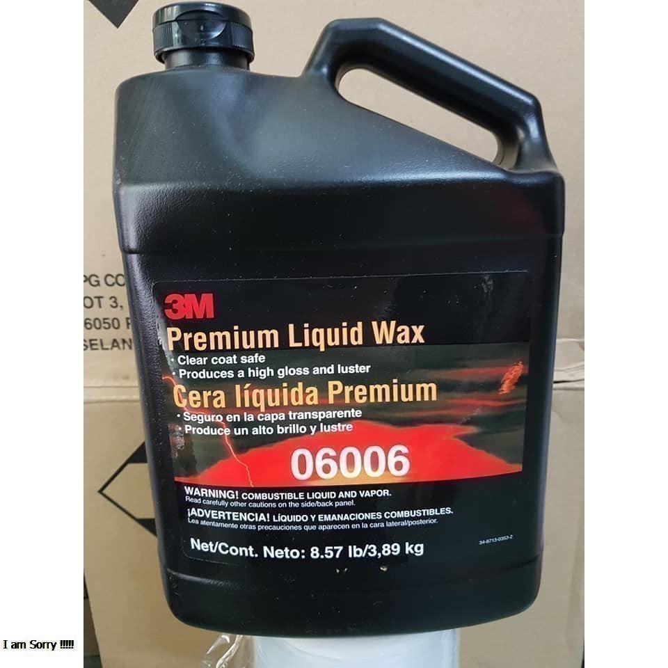 Xi đánh bóng bước 3 – 3M 06006 premium liquid wax