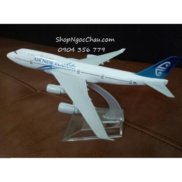 Mô hình máy bay tĩnh B747 Air New Zealand 16cm