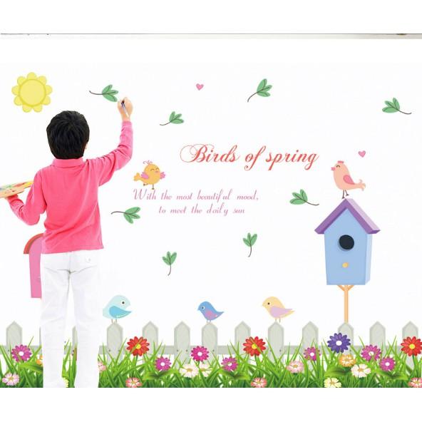 COMBO 2 TẤM DECAL TRANG TRÍ TƯỜNG TỰ CHỌN