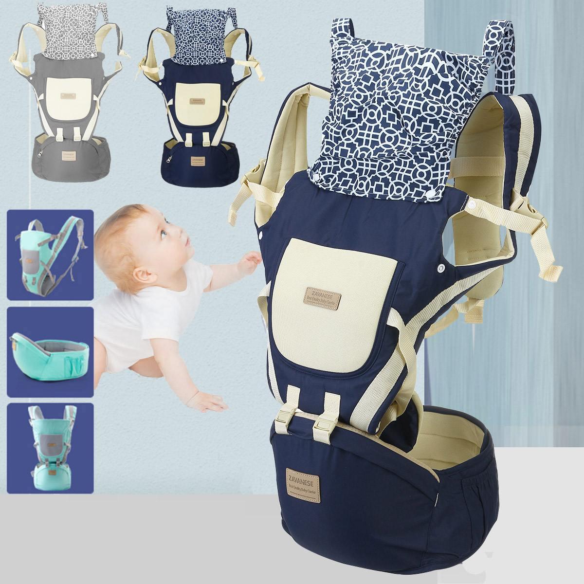 Mới 0-36 Công Thái Học Cho Bé Sử Dụng Cách Trẻ Sơ Sinh Hipseat Carrier Mặt Trước Công Thái Kangaroo Quấn Bé Sling du Lịch