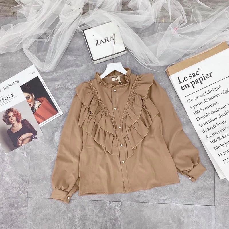 Áo sơ mi cúc ngọc