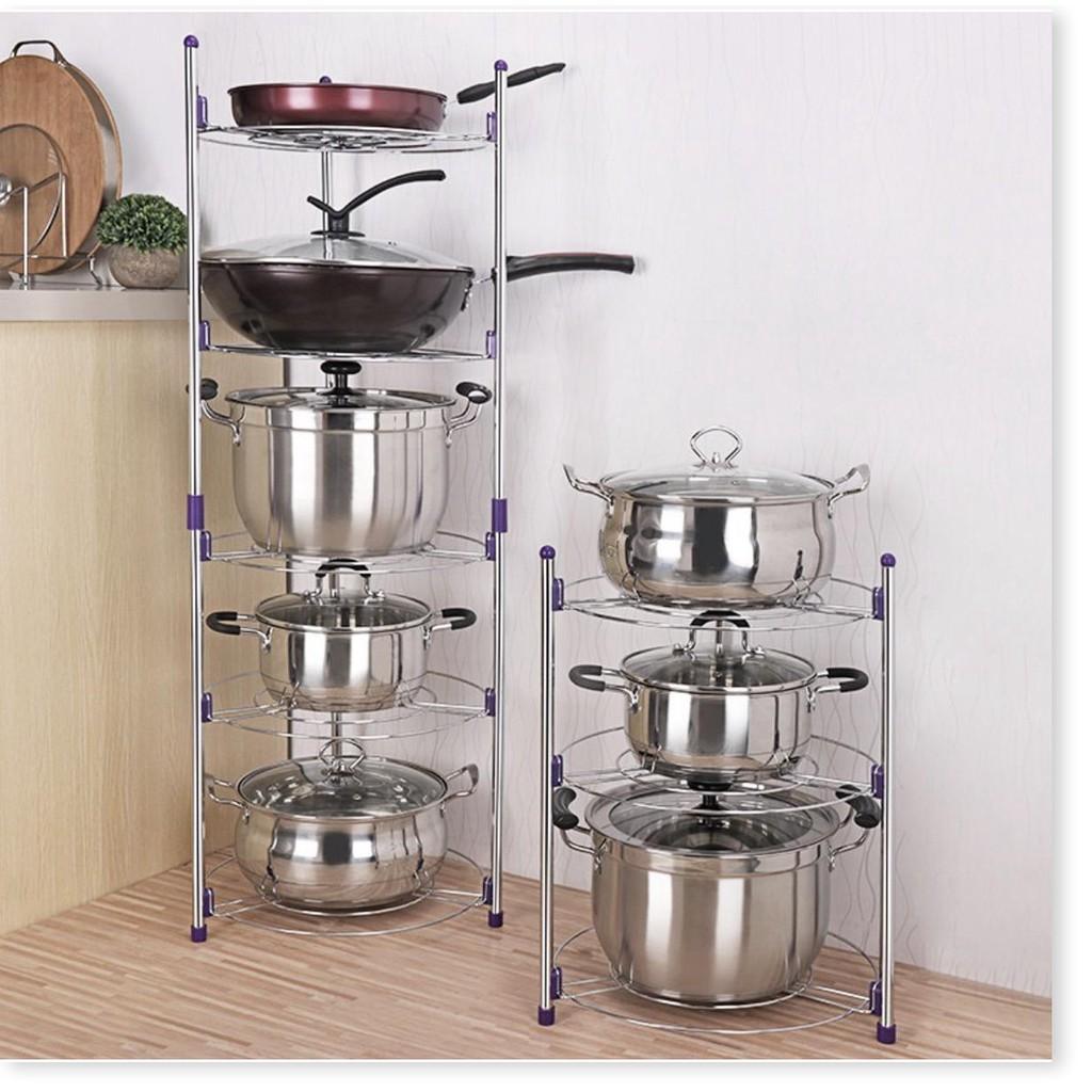 Kệ Bếp đựng nồi lắp ghép Nhật Bản