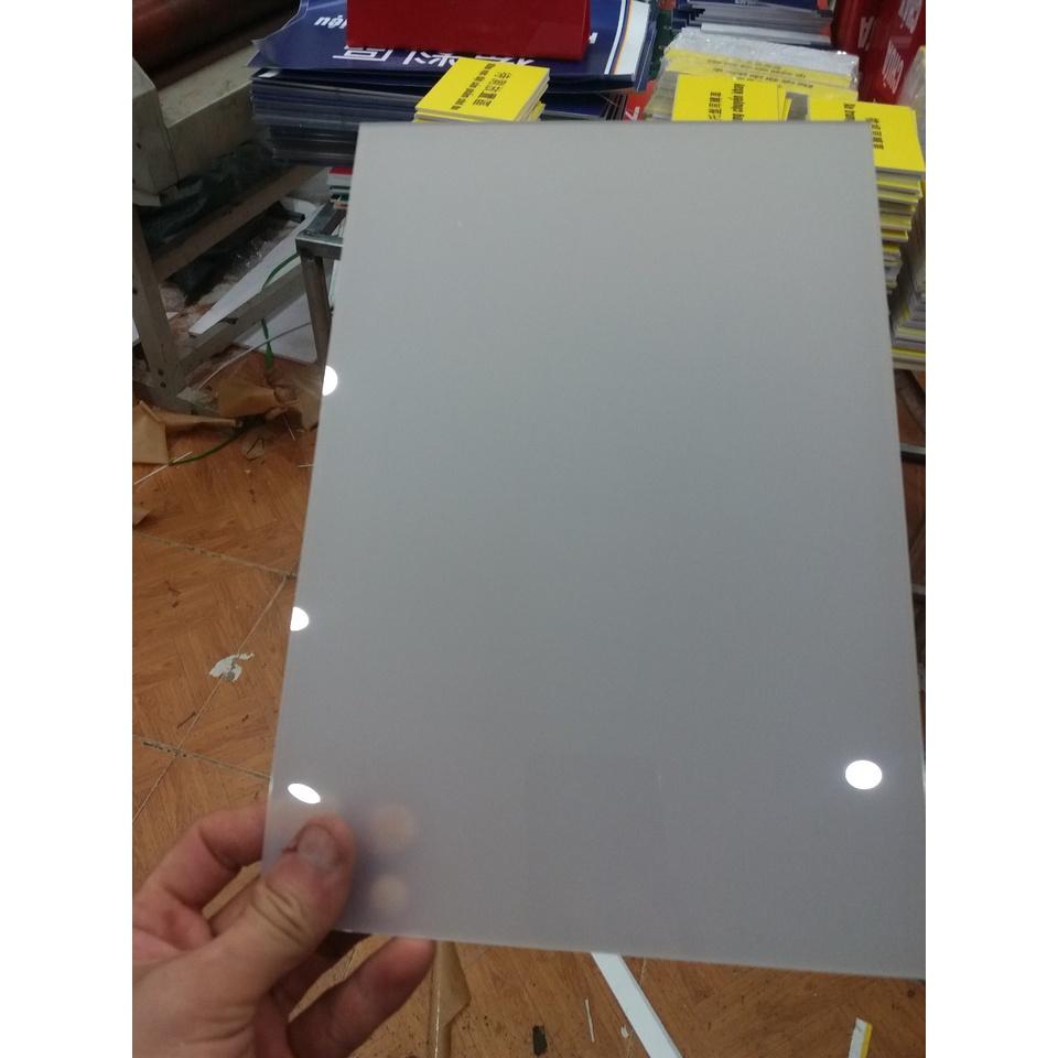 Tấm mica đài loan cao cấp nhiều màu sắc dày 2mm Size A3(30x40cm