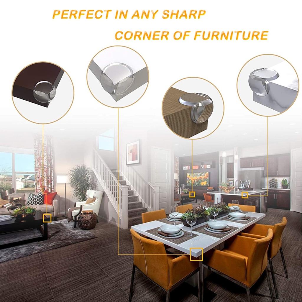 1 Miếng Bọc Cạnh Bàn Bằng Silicone Bảo Vệ An Toàn Cho Bé