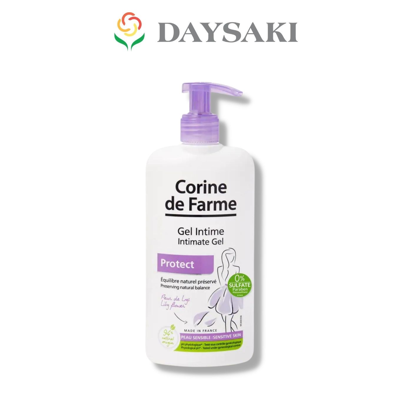 Corine de Farme Dung Dịch Vệ Sinh Làm Sạch &amp;amp; Giảm Viêm Vùng Kín 250ml