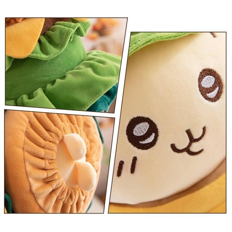 Usagi gấu bông hamburger giao hàng hoả tốc tphcm gấu bông usagi 35cm hamberger