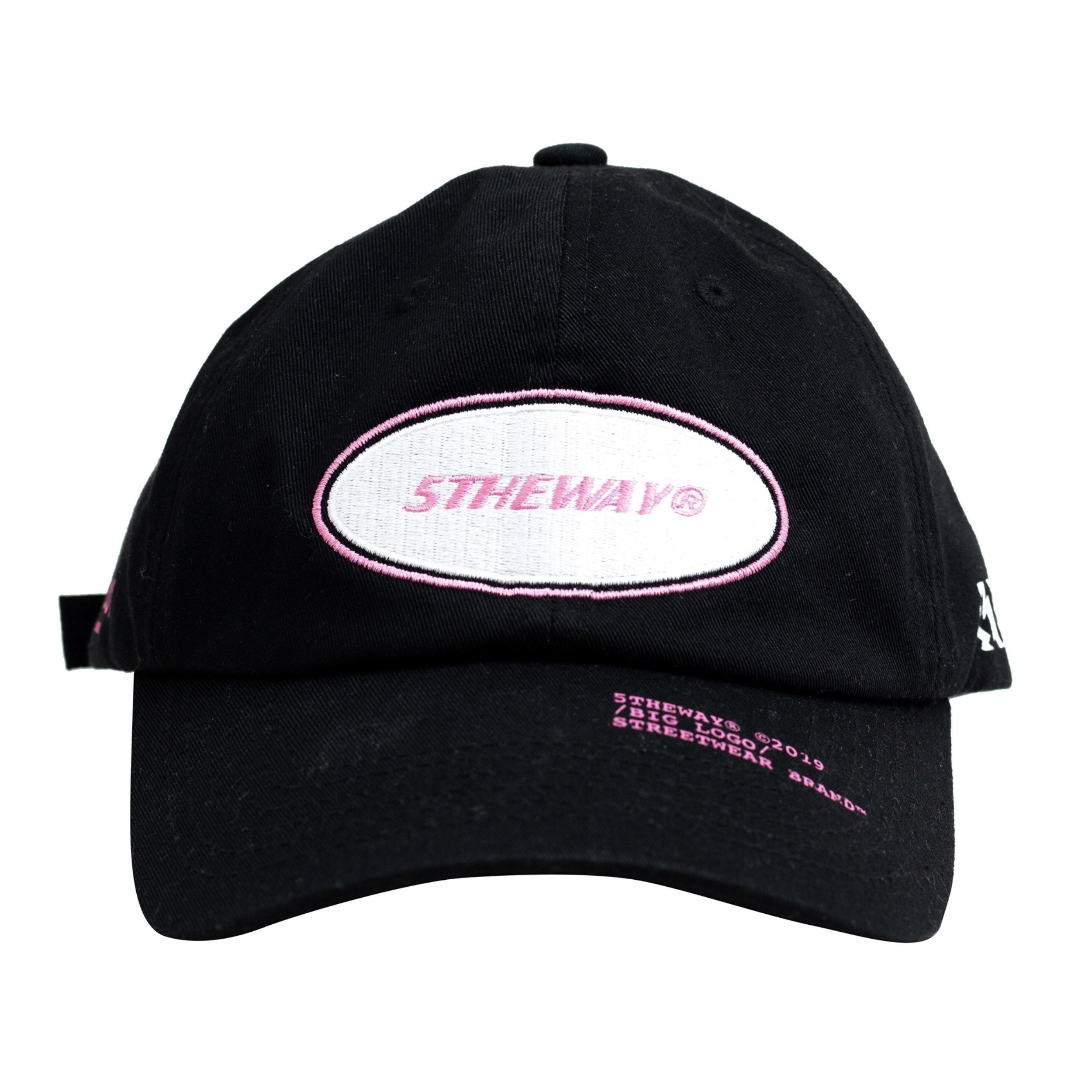 Nón Lưỡi Trai 5THEWAY Đen aka 5THEWAY /oval/ Unstructure Washed Dad Cap in BLACK