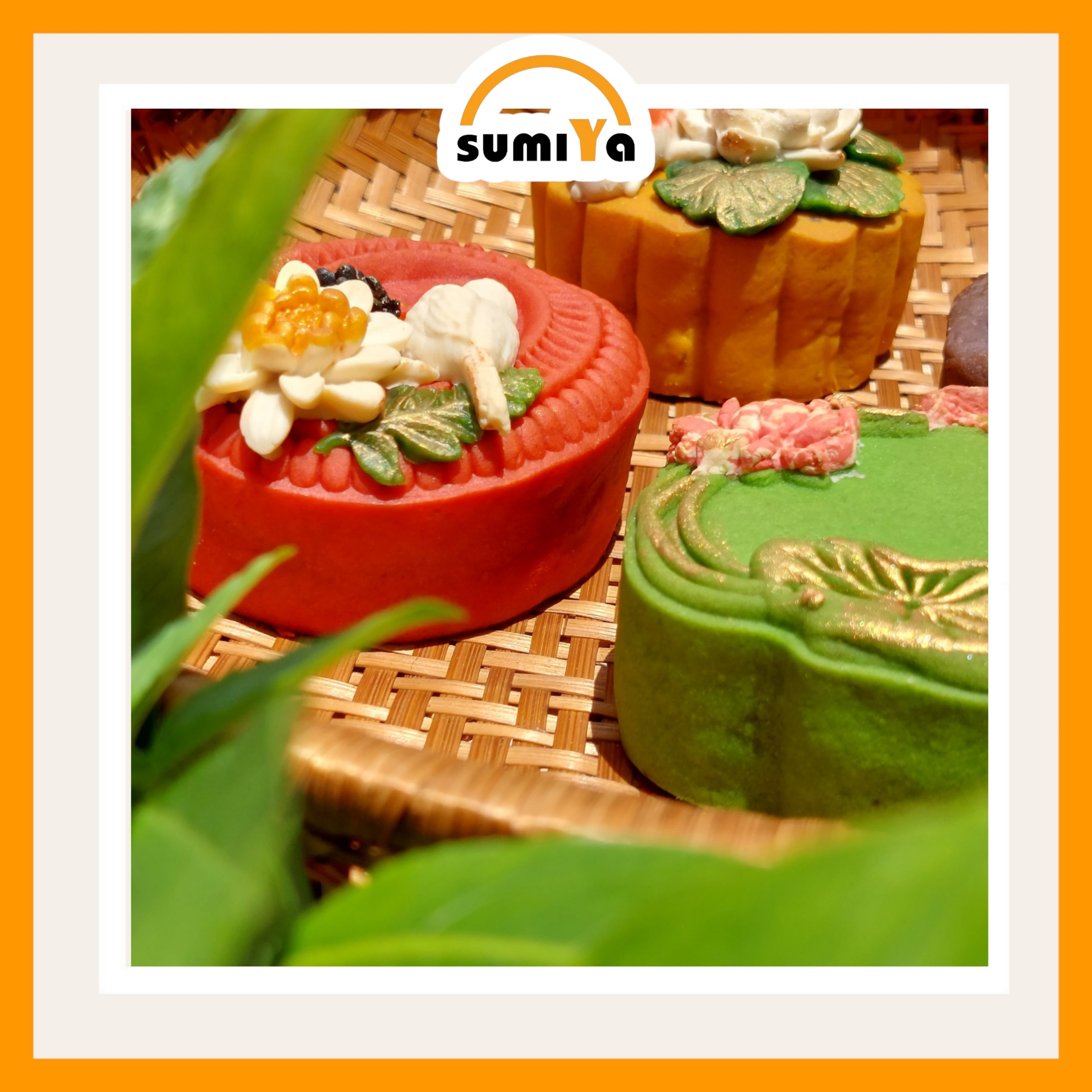 Mẹt tre hun khói hình nguyên liệu tự nhiên thân thiện với môi trường, dùng trang trí, để thức ăn