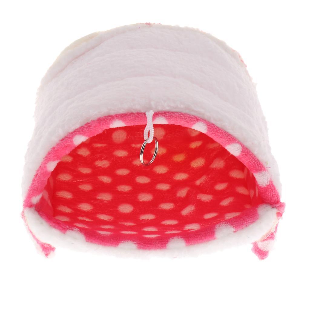 Pet Triangle Hammock Parrot Bird Small Animal House Warm Hut Nest